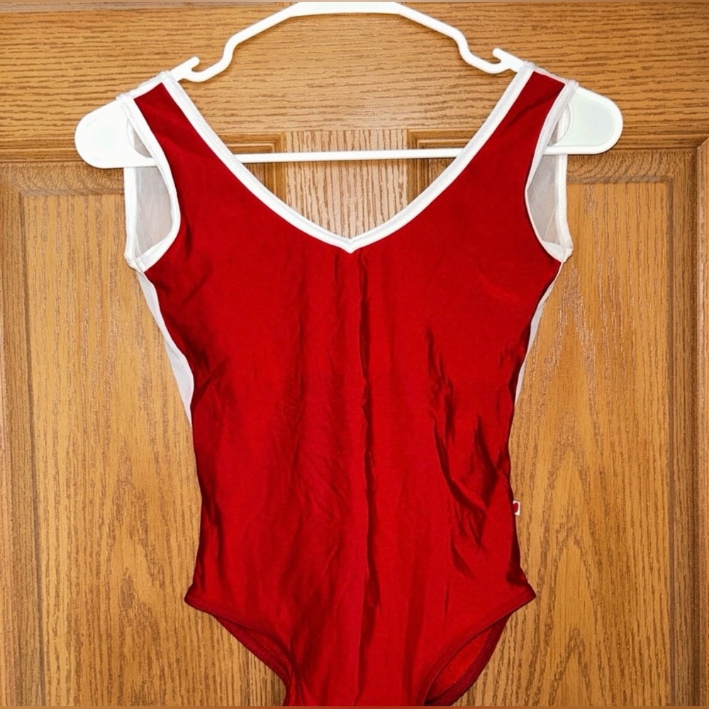 Yumiko Gina Mesh Leotard Size Medium
